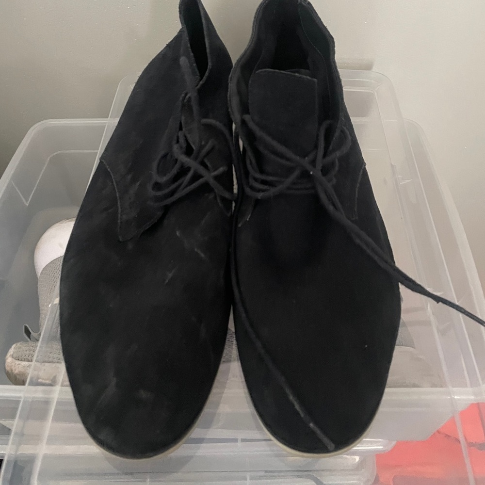 Suede Chelsea boots